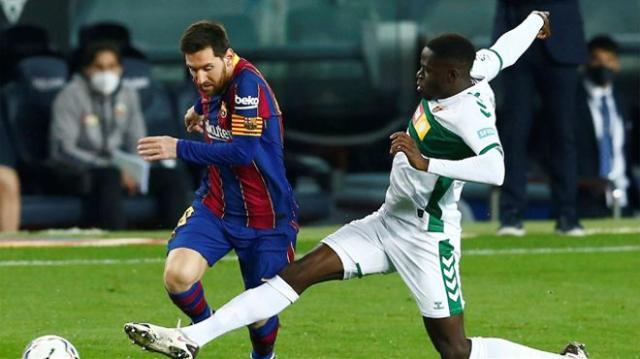 168开奖网稳赚技巧-巴萨大胜保级队，梅西梅开二度独占射手榜首